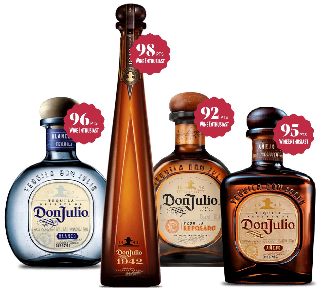 Don Julio Tequila Bundle-4 Pack
